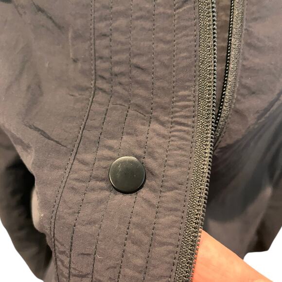 Liv Outdoor Womens Jacket Packable Hooded XL/1X Wind/Water Resistant Black - Picture 12 of 12